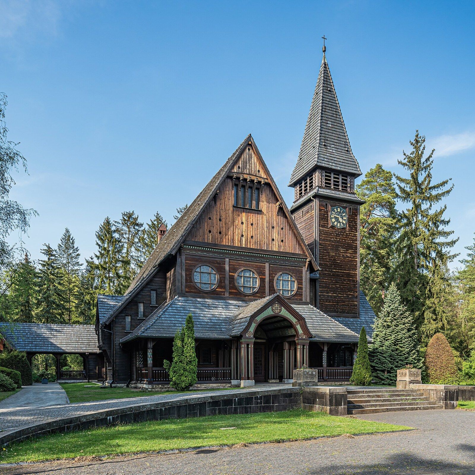Holzkapelle des Südwestkirchhofs – Südwestkirchhof Stahnsdorf
